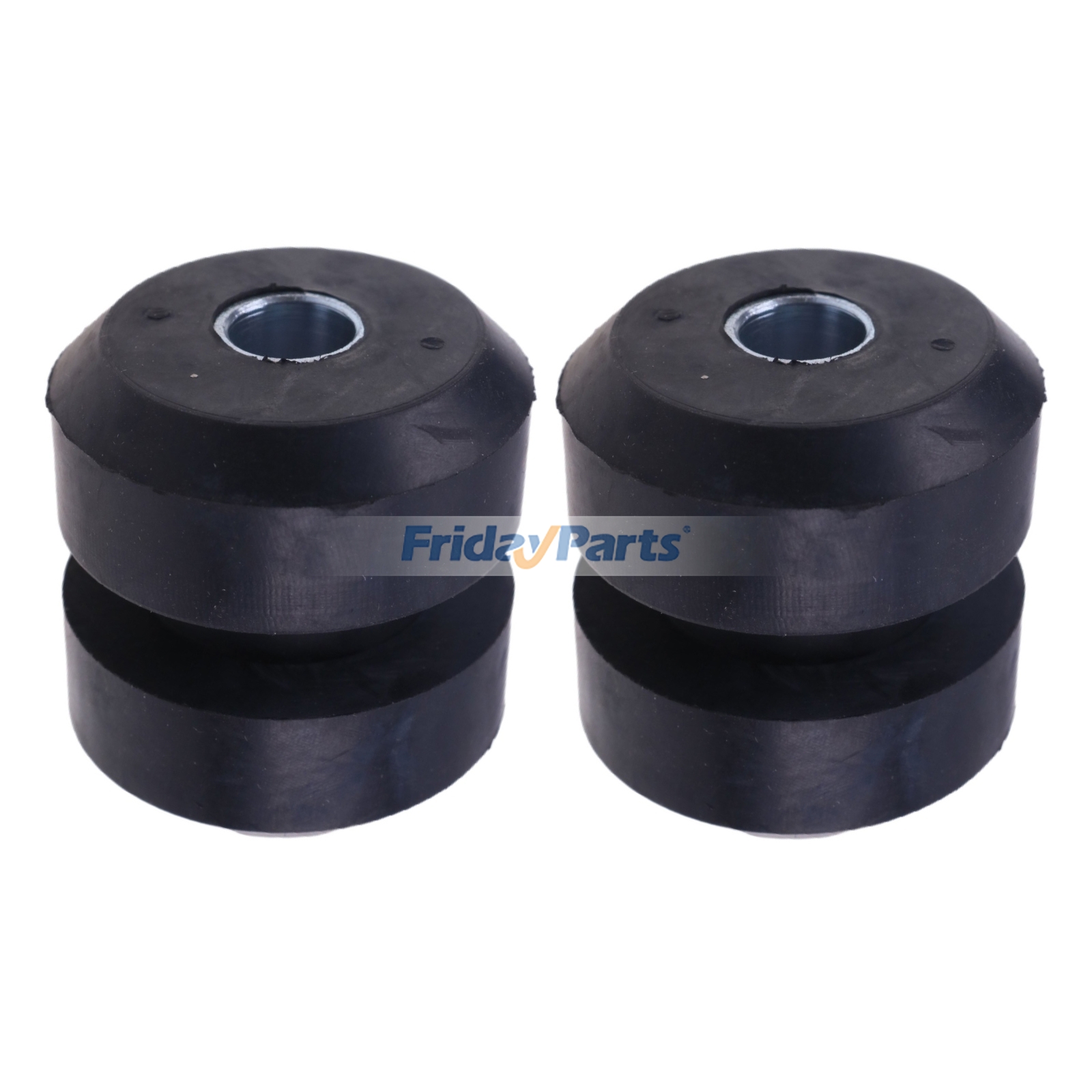 Conjunto de 2 Isoladores de Suporte do Motor RE60720 para Motores John Deere 3029, 4045, 6068, 6081, 6135 e Tratores 7810, 7710, 7410, 7210, 7610, 6105E, 3039R, 5045E, 7200, 7400, 7610, 7720, 7800, 7820 e 7930.