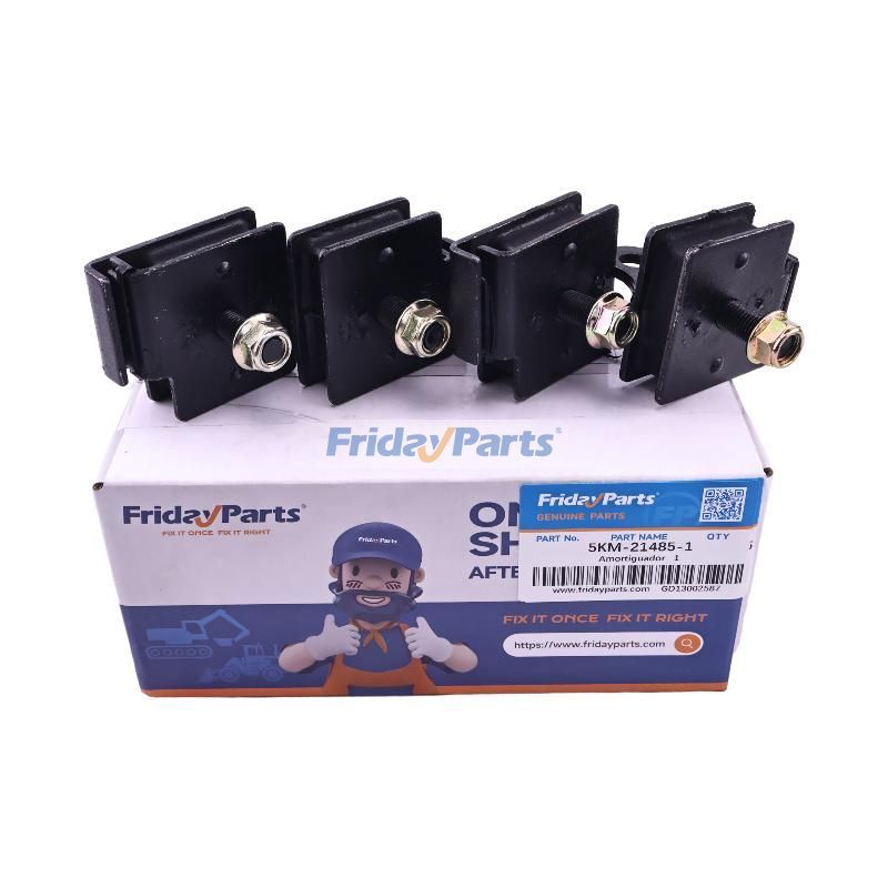 Amortisseur en caoutchouc de support moteur 5KM-21485-10-00 pour Yamaha ATV 2002-2008 YFM660F Grizzly 4x4 2003-2008 Grizzly 660