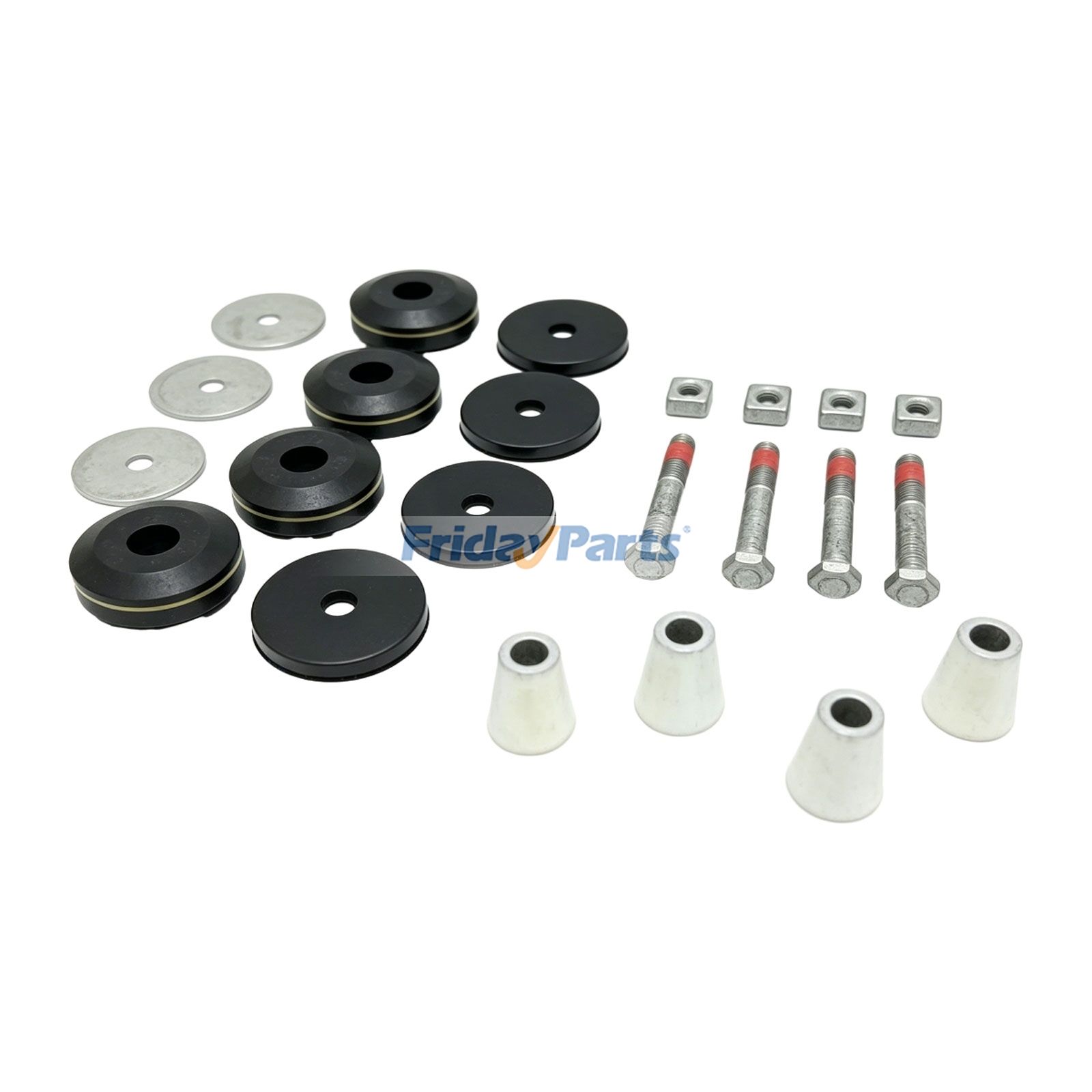 Engine Mounting Kit 6711632 for Bobcat Compact Track Loader T140 T180 864 T190 S130 S150 S160 S205 Premium Quality with 3-Year Warranty