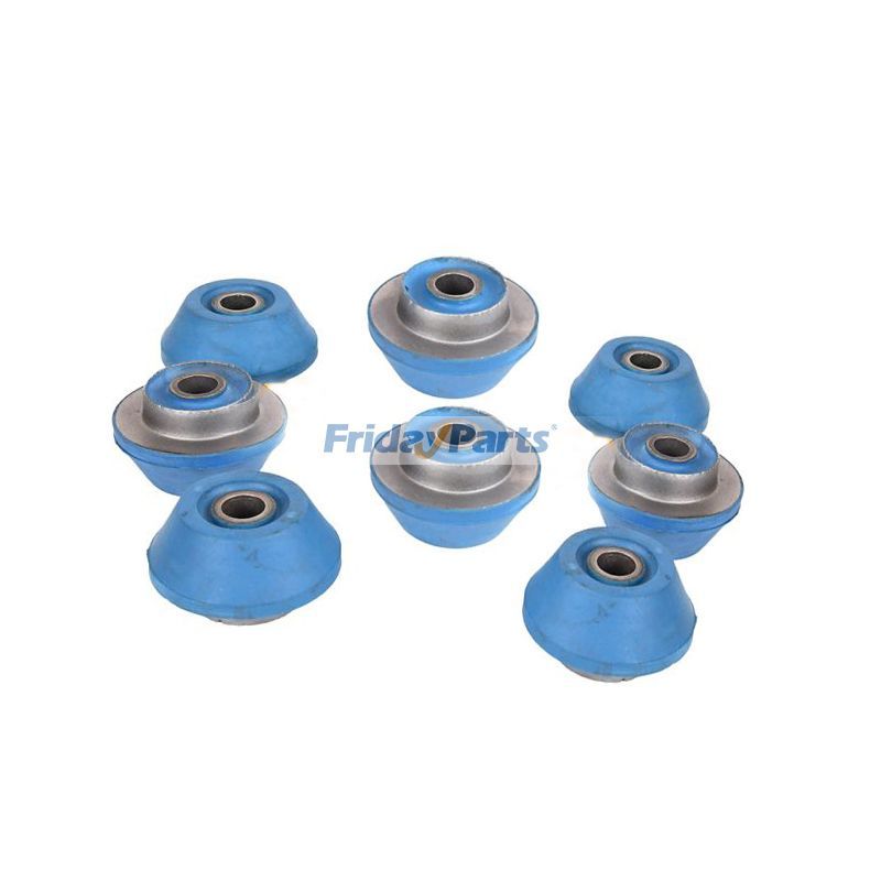 Coussin en caoutchouc de montage de moteur 8 pièces 113-01-21110 pour excavatrice Komatsu PC100-1 PC120-1 PC120SS-3 PC150-3