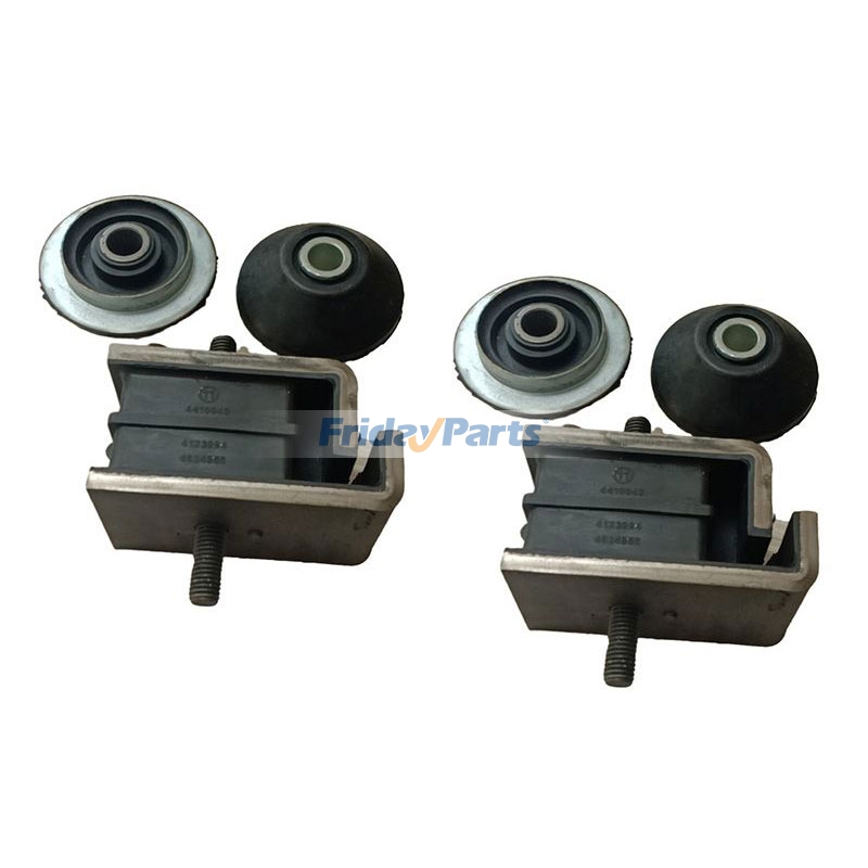 Almofada de borracha de montagem 4334526 4341825 para motor Isuzu 4BG1 Escavadeira Hitachi EX100-5 EX120-5 EX135UR