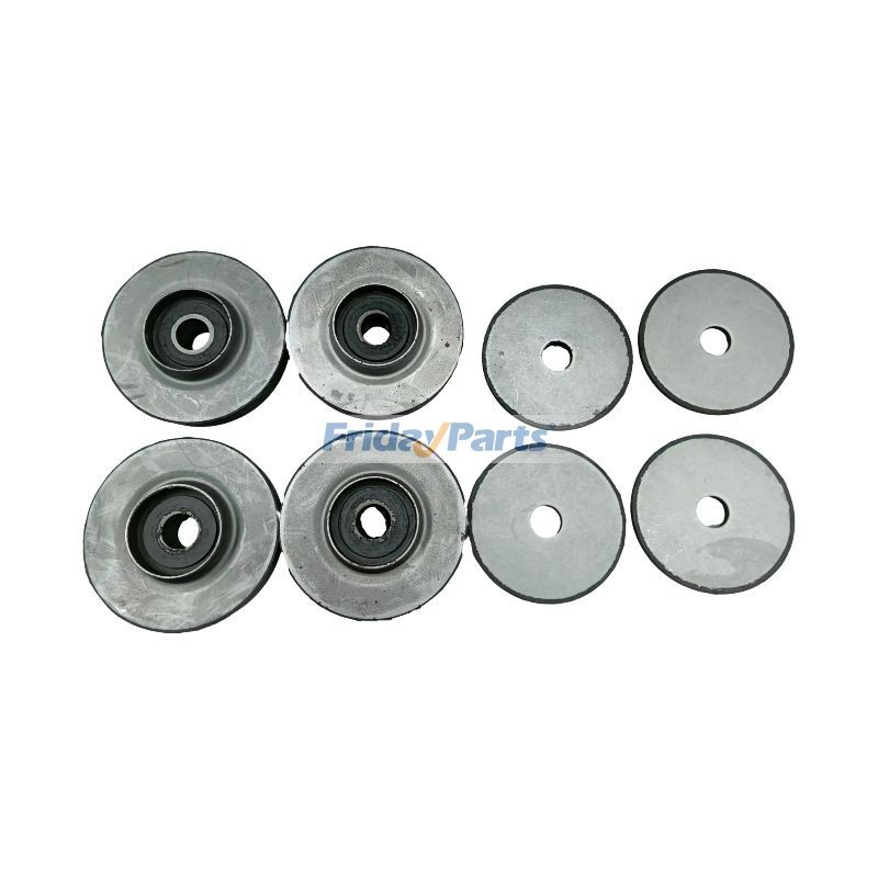 Pour Kobelco Excavator SK100-1 SK100-3 SK120-1 SK120-3 Support moteur Pieds coussinés en caoutchouc Pare-chocspourPour KOBELCO
