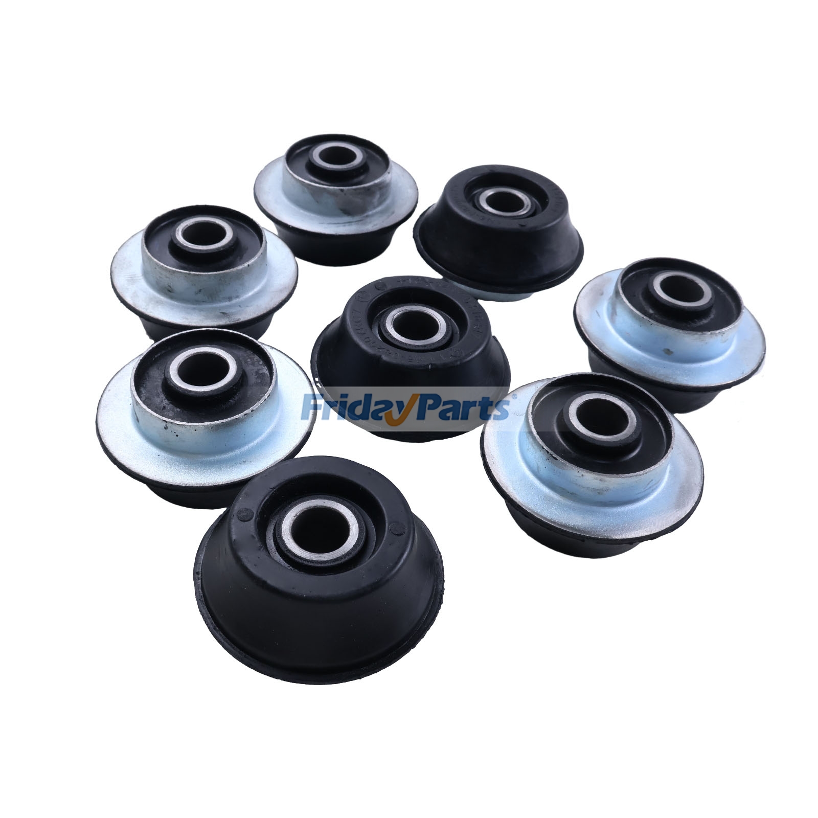 Pour les pieds de coussin en caoutchouc de montage du moteur de l'excavatrice Komatsu PC130-7