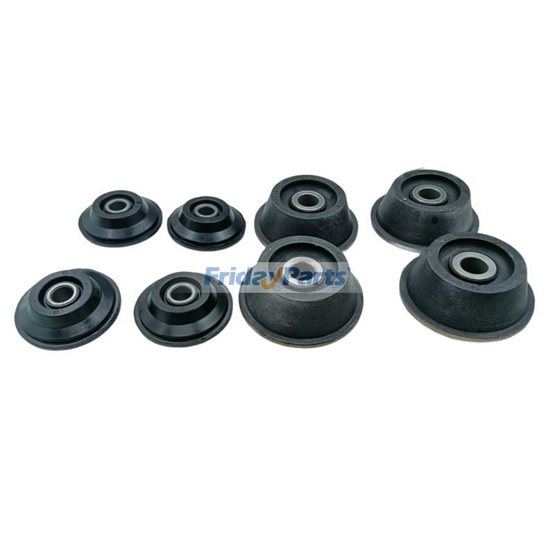 Lot de 8 pieds coussinés en caoutchoucpour Pelle