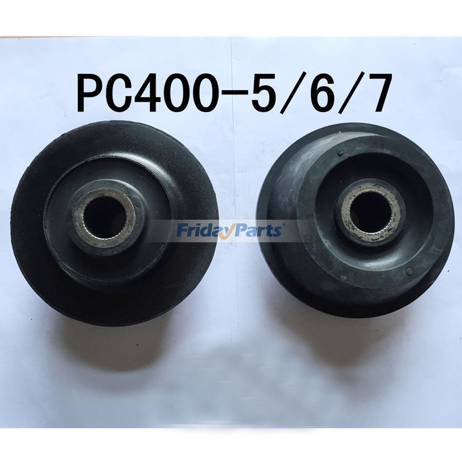 For Komatsu Excavator PC400-6 PC400-7 PC450-7 Engine Mounting Rubber Cushion Feet Bumper