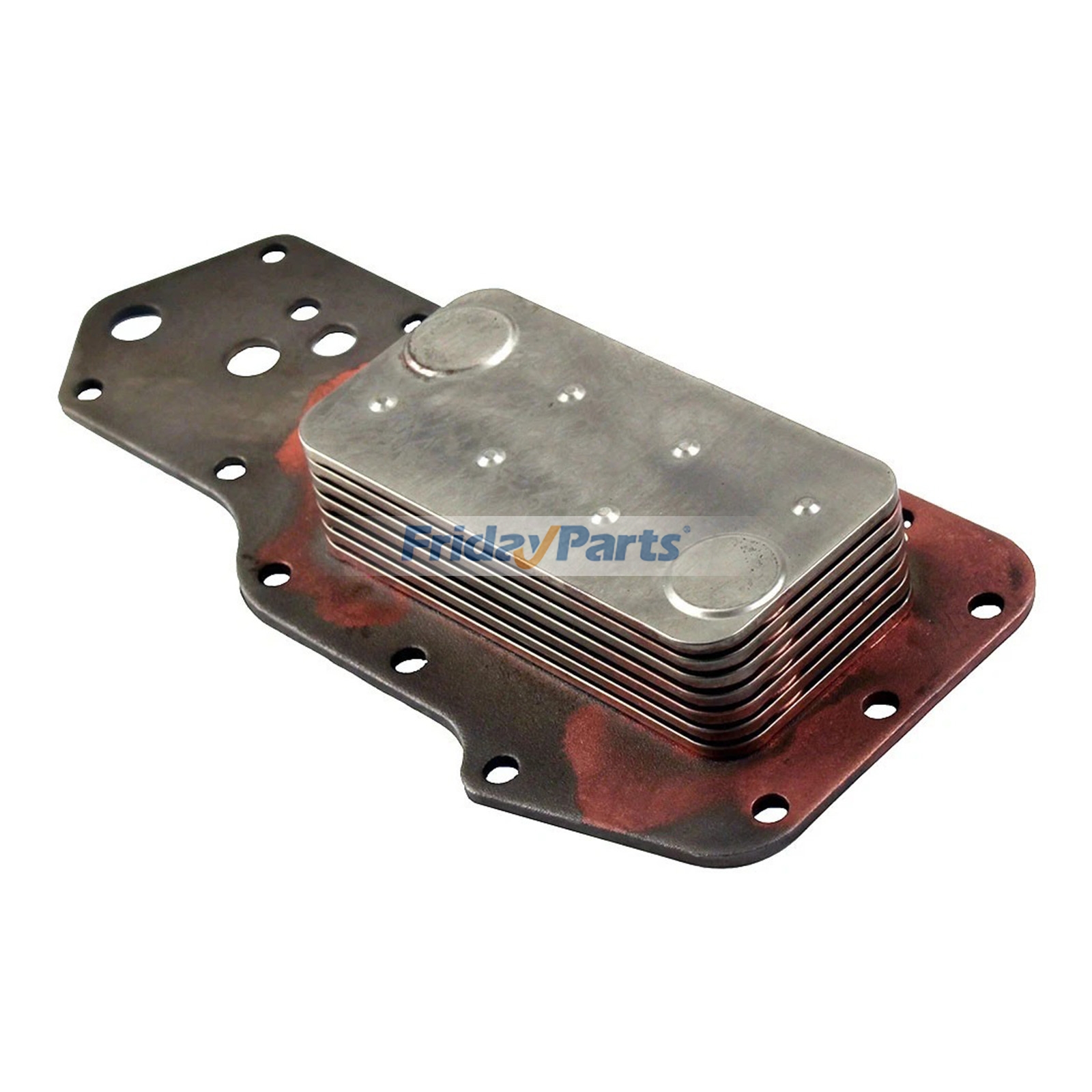 Engine Oil Cooler 87416028 for CASE Excavator CX210 CX240 CX290 9030 9030B 1088 888 880D 1085B 1086B para Topadora,Excavadora,Cosechadora,Pala cargadora