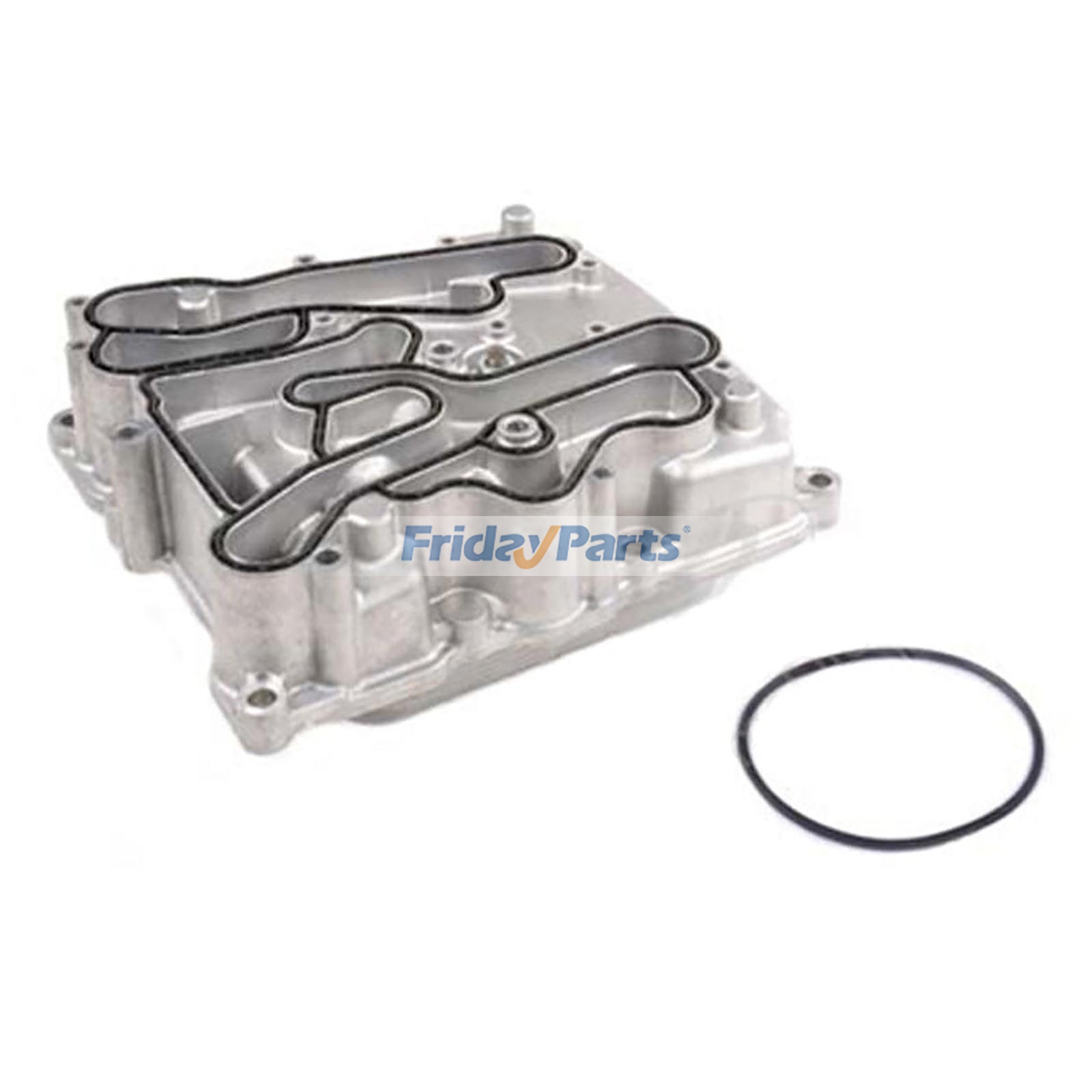 Engine Oil Cooler Assembly 8C3Z-6A642-A for 2008-2010 Ford F-250 F-350 F-450 F-550