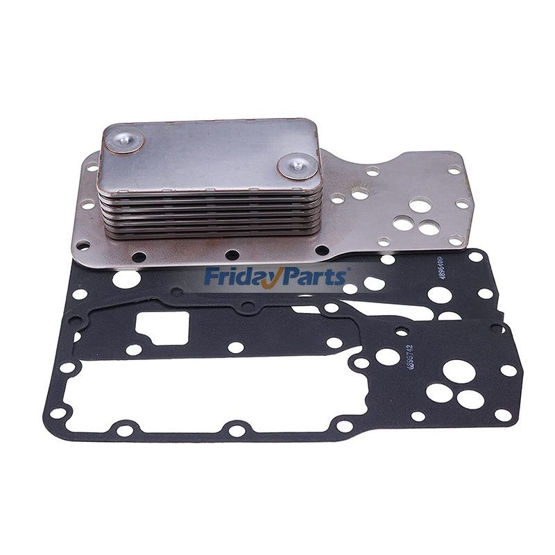 Ölkühler mit Dichtungen 3959031 4896407 für Cummins-Motor 4B3.9 6B5.9 6C8.3 B3.3 B4.5 Dodge Truck Ram 2500 3500 4000