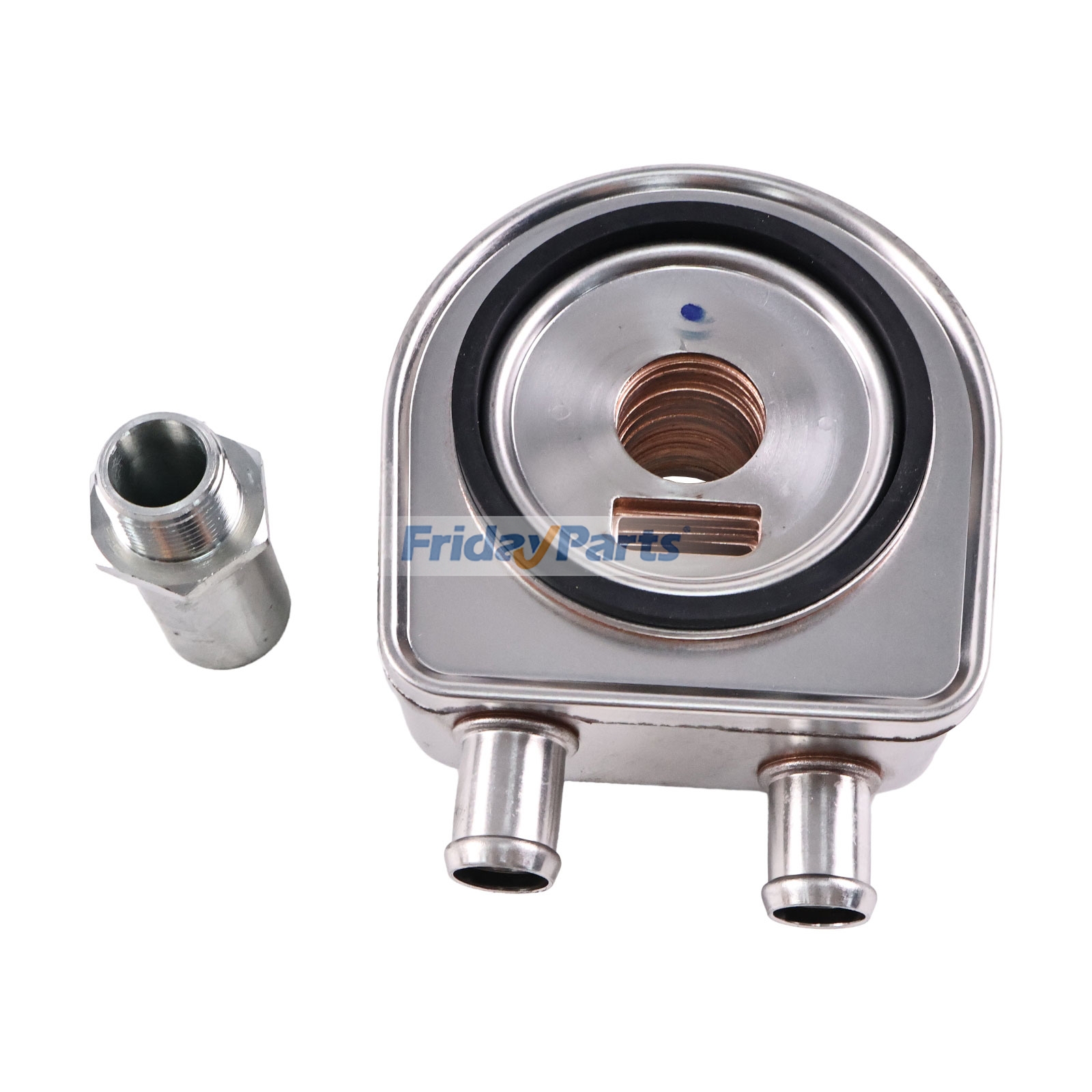 Engine Oil Cooler F4TZ6A642A for Ford Vehicle F-150 F-250 F-250HD F-350 1993-1997