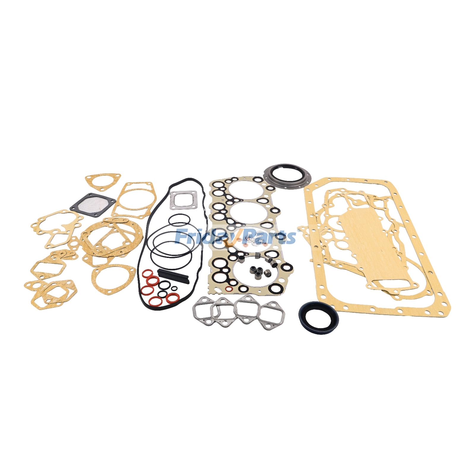 Kit de junta de revisão para motor Mitsubishi 4D34 4D34T para Motor,Escavadora 