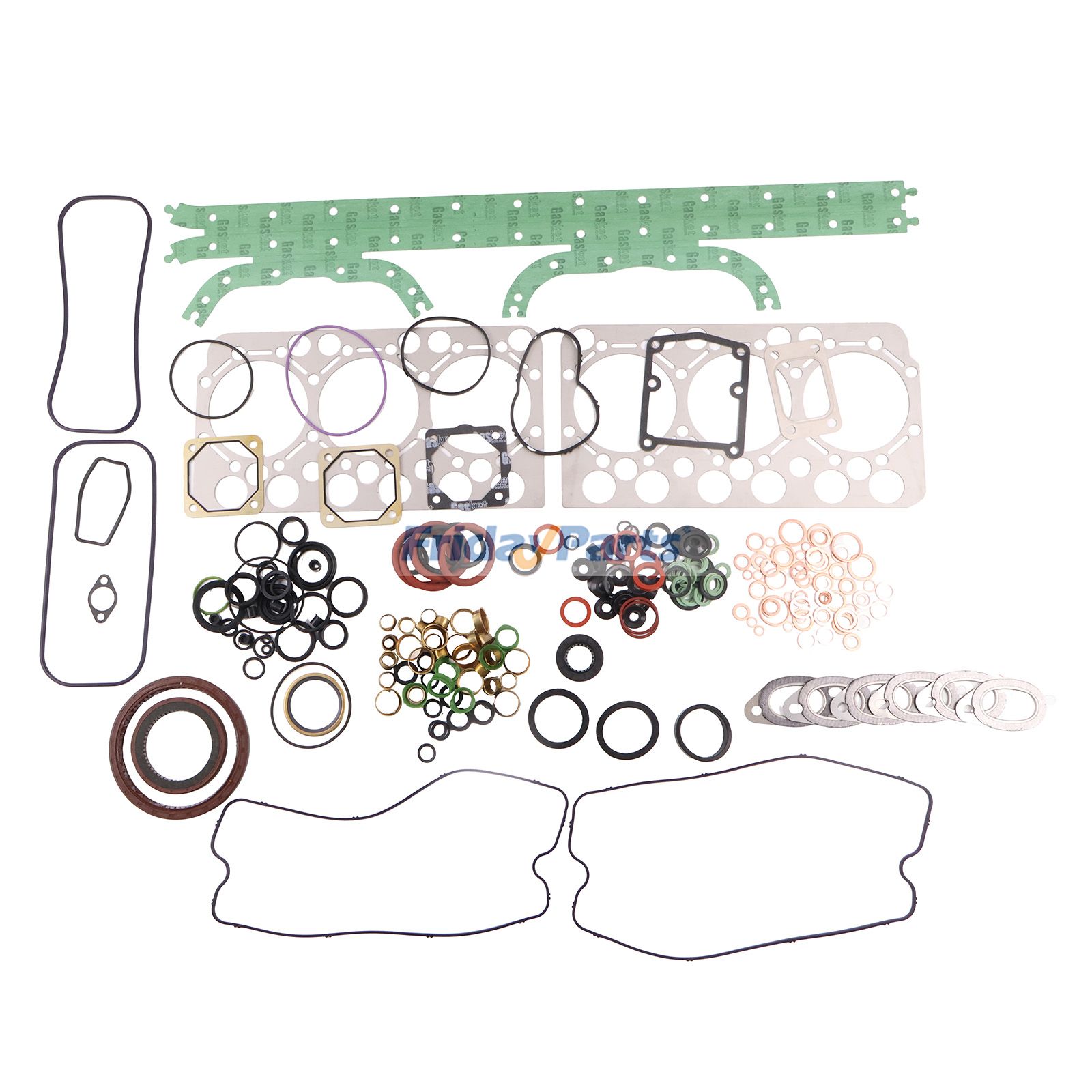 Overhaul Gasket Kit 276821 for Volvo Engine TD61 TD63 Excavator EC200 EC230B EW200 EW230B Loader L70B L70C L70D L90B L90C L90D