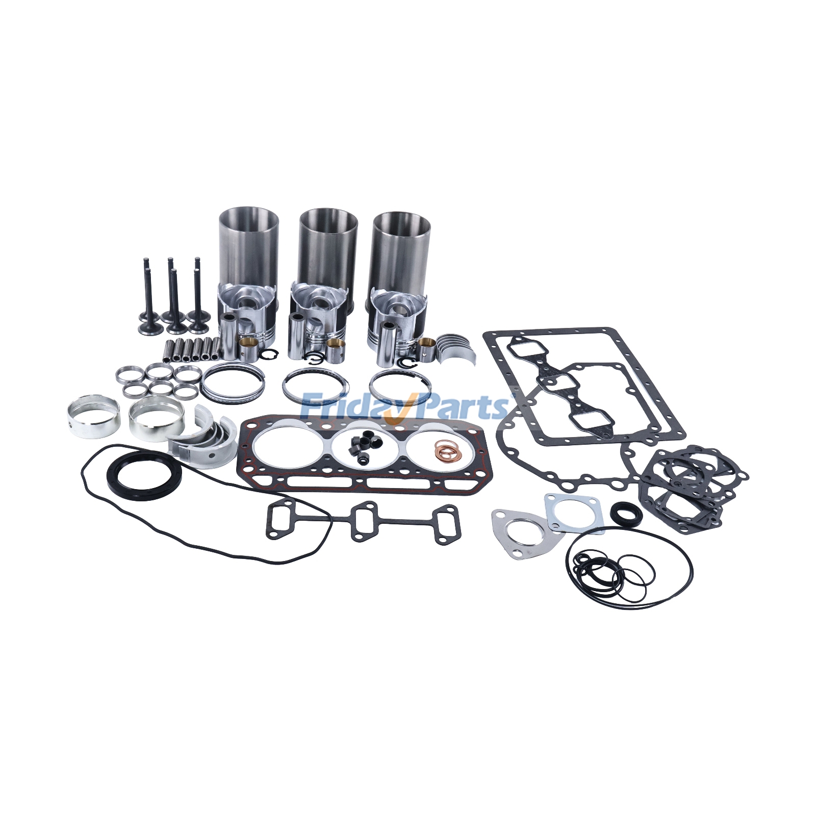 Engine 3D84-1 3D84-1FA 3D84-1C Overhaul Rebuild Kit for Komatsu PC20-5 PC20-6 PC30-6 PC30 PC38UU-1 Excavator