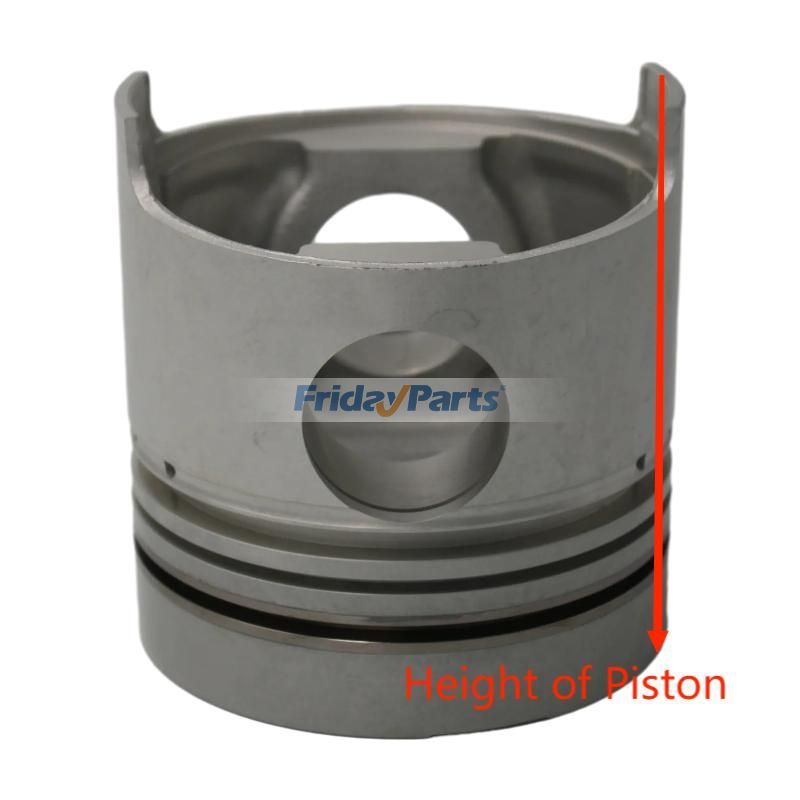 Kit de reconstrucción y reacondicionamiento para motor Isuzu 6BD1 6BD1T Excavadora Hitachi EX200-1 EX200-2 EX200-3 Para HITACHI