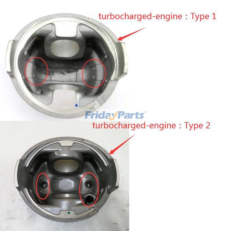Kit de reconstrucción y reacondicionamiento para motores Mitsubishi 4M40 4M40T 4M40D 4M40TD Caterpillar 305.5 306 307B 307C 307D 308D Para CAT