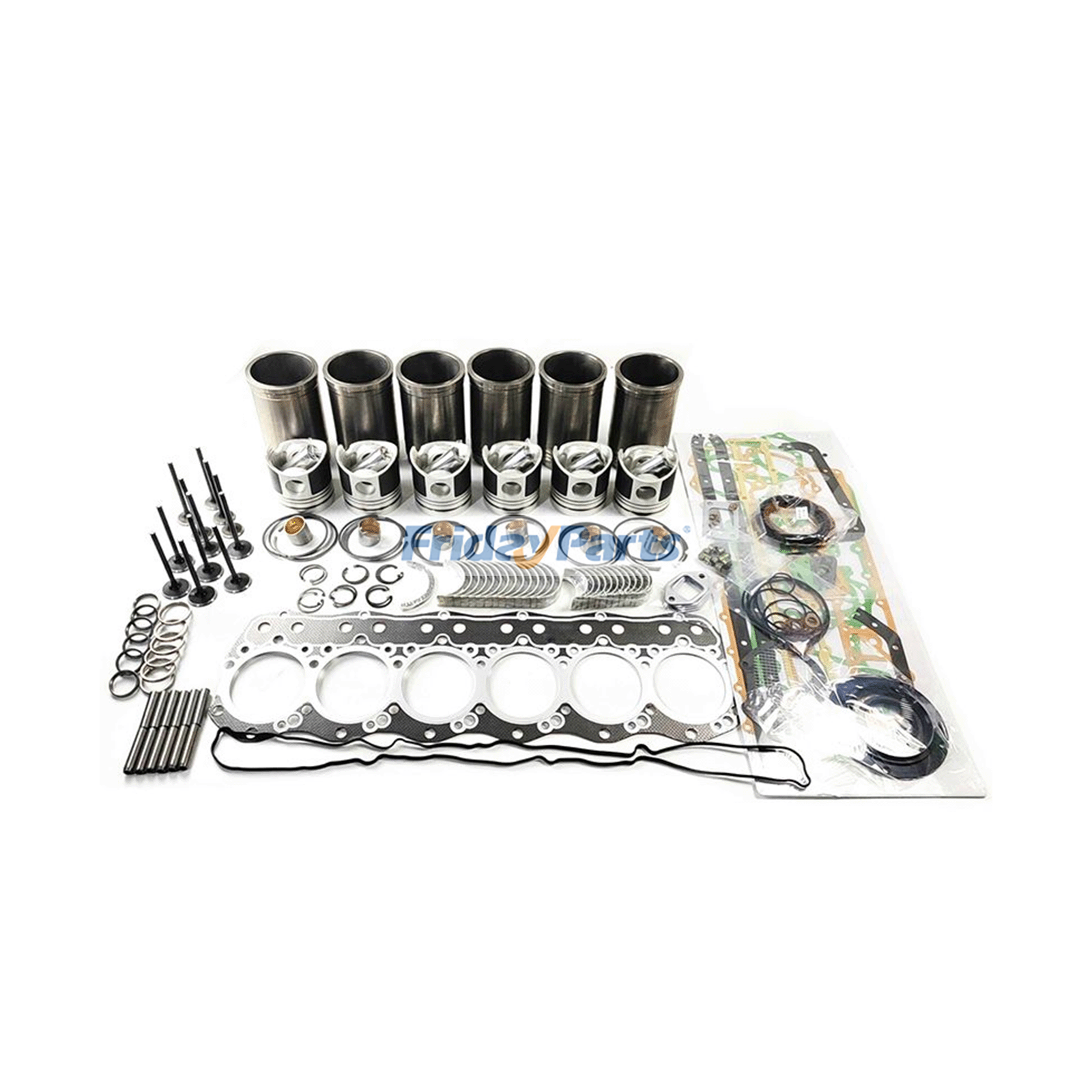 Engine Overhaul Rebuild Kit for Mitsubishi 6D15 Kato Excavator HD800-5 HD800-7 HD900-5 HD900-7