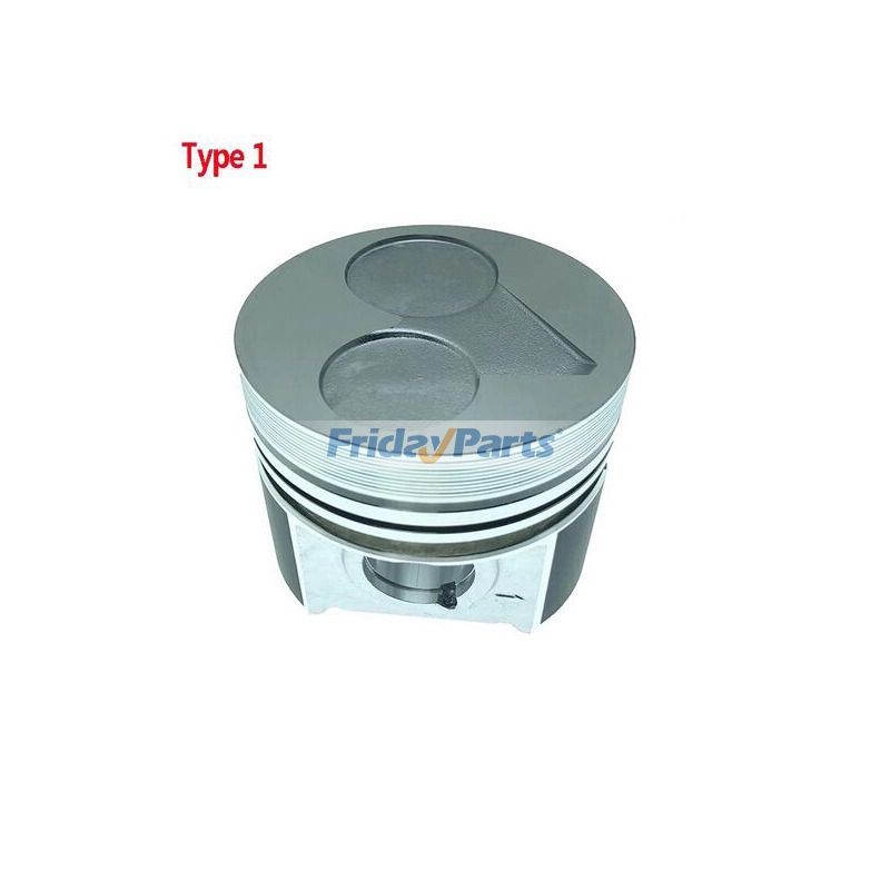 Piston Kit with Ring for Engine,Excavator,Forklift,Generator,Loader,Telehandler,Tractor