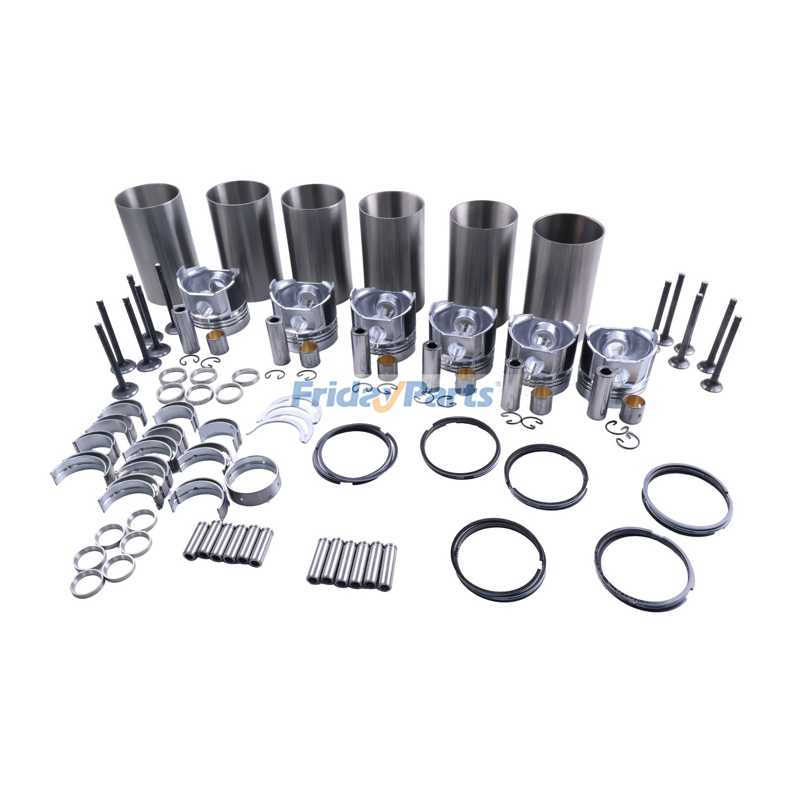 Kit de révision et de reconstruction pour moteur Kubota S2800 Excavateur KH-191 Tracteur M4950DT Générateur GV-3240 GV-3200 GV-1160