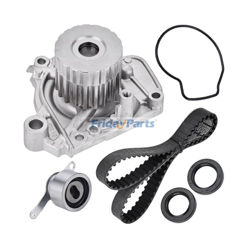 Engine Timing Belt Kit with Water Pump TKH-005 for Honda Civic del Sol 1.6L L4 1996-2000