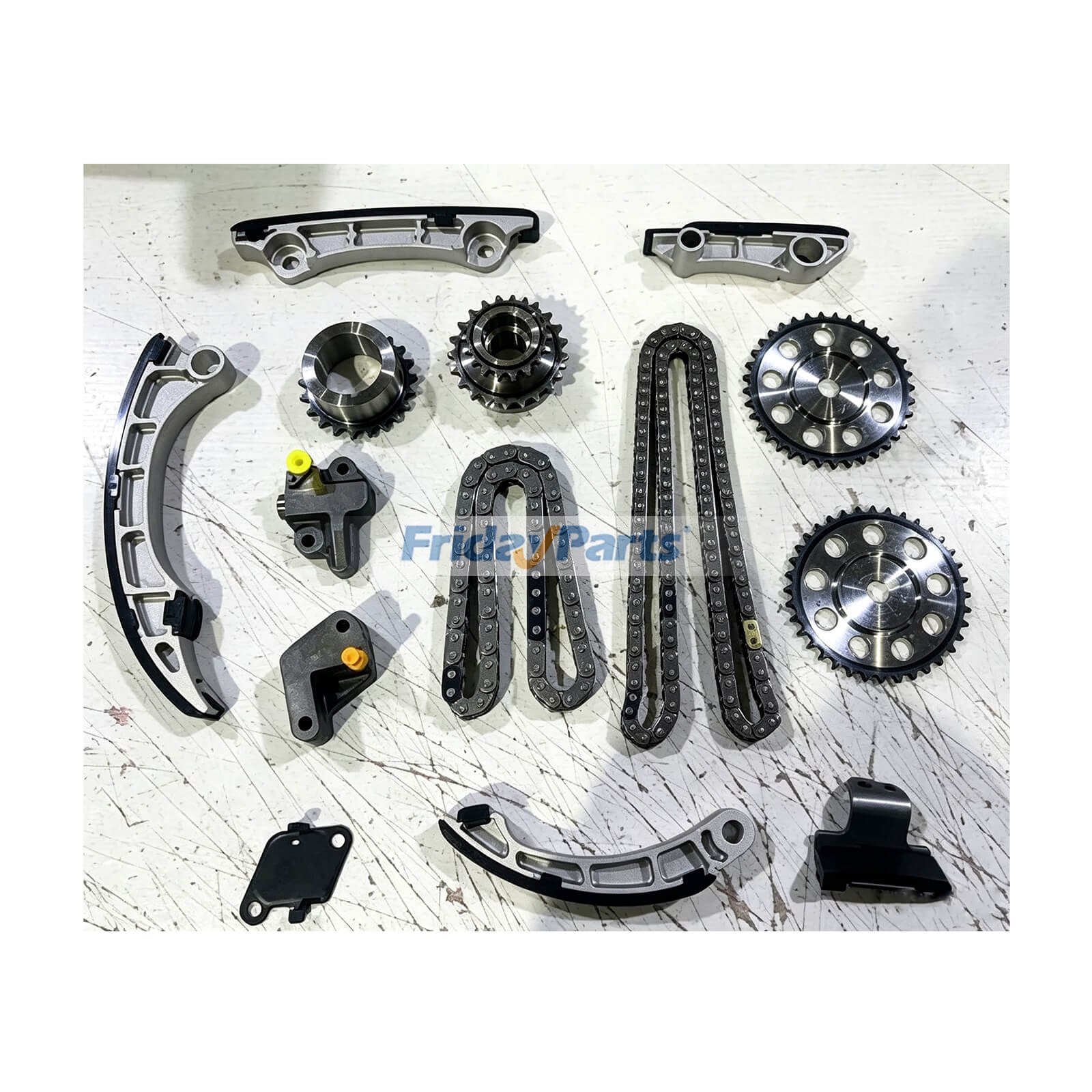 Kit de chaîne de distribution moteur 13506-0E010 pour Toyota 1GD-FTV 2GD-FTV Land Cruiser Prado Hilux Fortuner Hiace