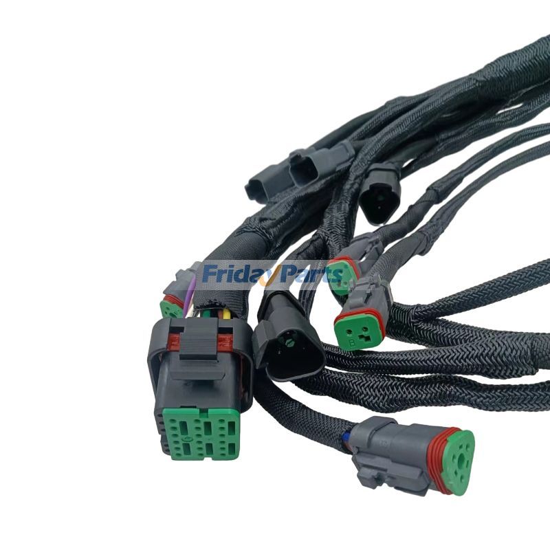 Mazo de cables del motor 201-1283 para Caterpillar Cat D6R II MTC735 TK711 TK721 TK722 TK732 12H
