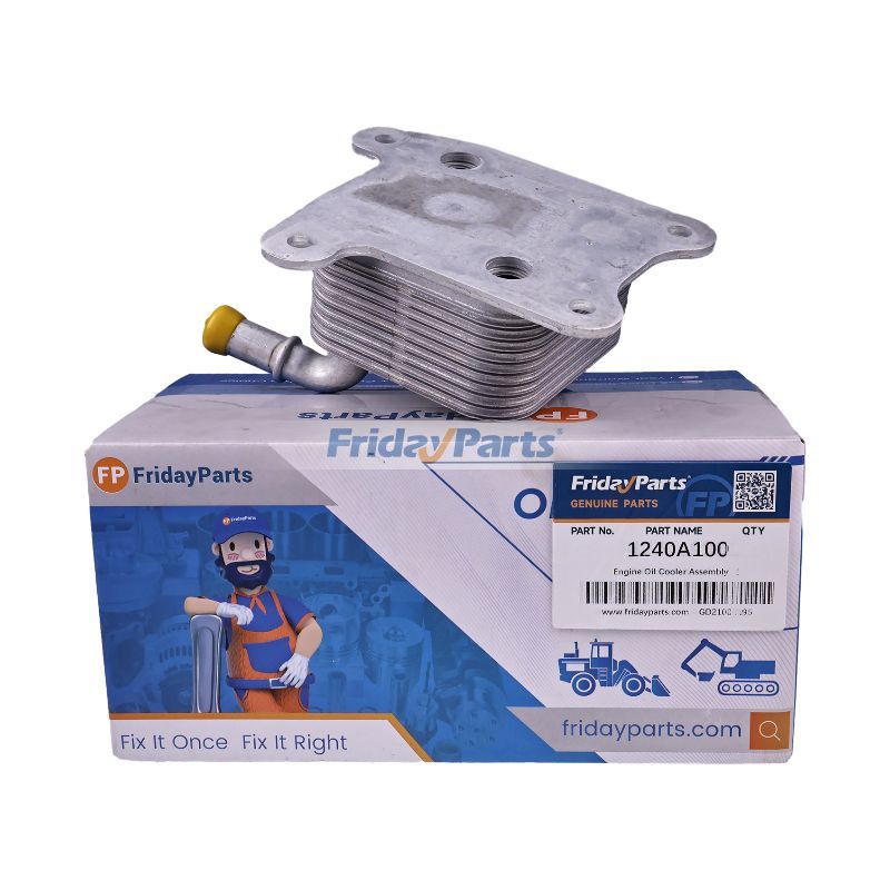 Engine Oil Cooler Assembly 1240A100 for Mitsubishi L200 Triton KK1T KK2T Pickup Truck