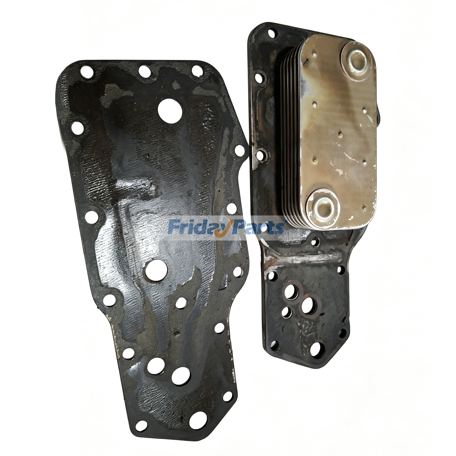 Engine Oil Cooler with Gasket 87416028 for CASE Excavator CX210 CX240 CX290 9030 9030B 1088 888 880D 1085B 1086B