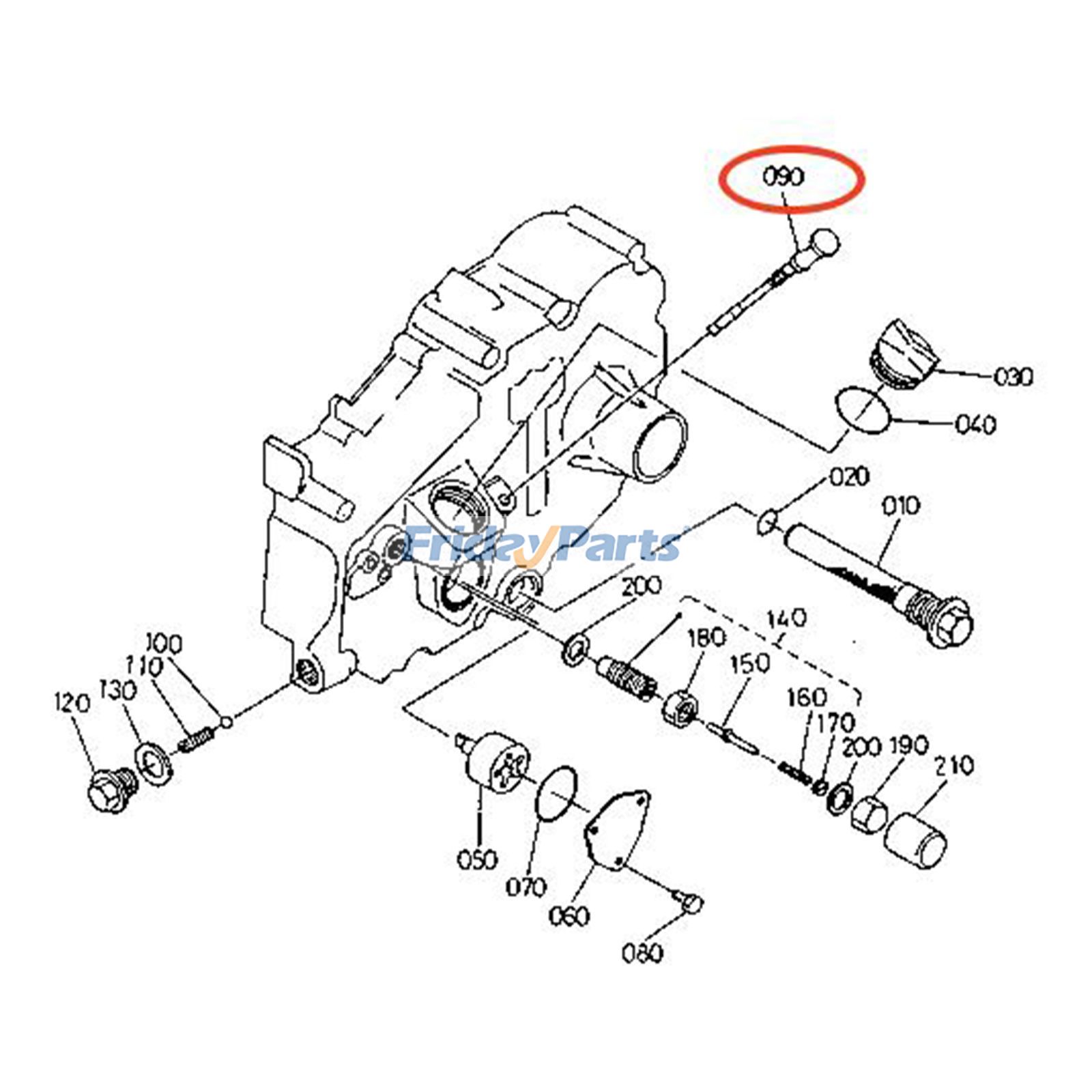 FridayParts Motorölmessstab