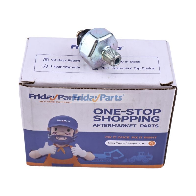 Interruptor de presión de aceite del motor 9847720 para minicargadoras New Holland L865, LS180, LS190, LX865, LX885 y LX985