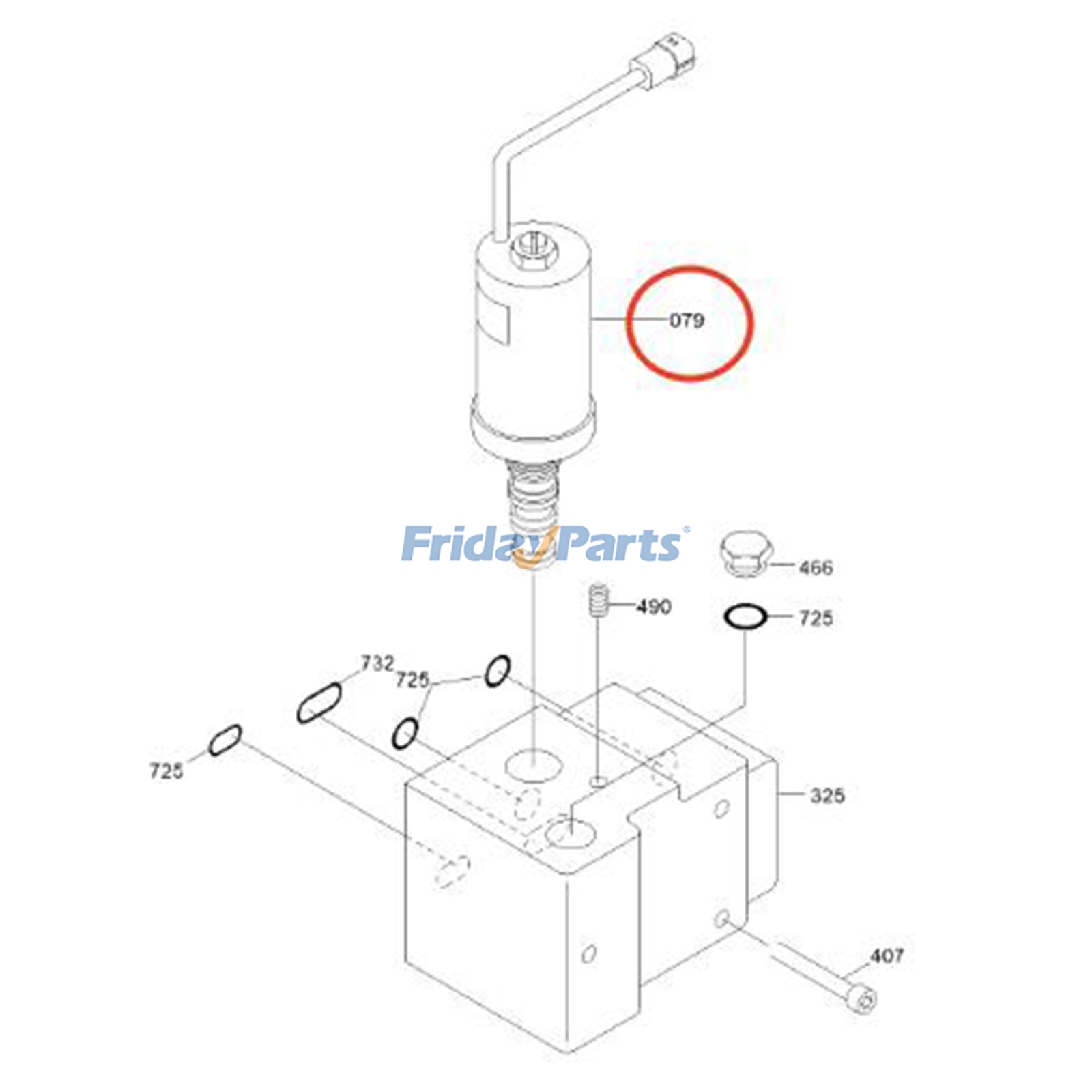 Conjunto de válvula EPPR V9406285784 para excavadora Hyundai R210LC-3 R250LC-3 R320LC-3 R160LC-3 R210LC-3H R200W-3 Para HYUNDAI