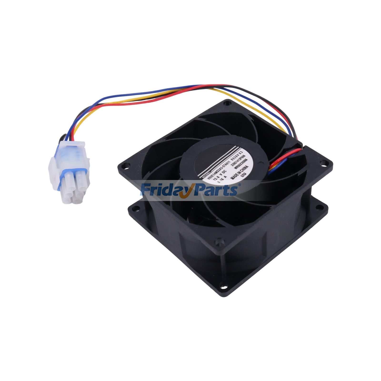Evaporator Fan Motor WR60X26866 for GE Refrigerator FE26GGKEWW GFE26GGKFBB GFE26GGKFWW GFE26GGKGBB