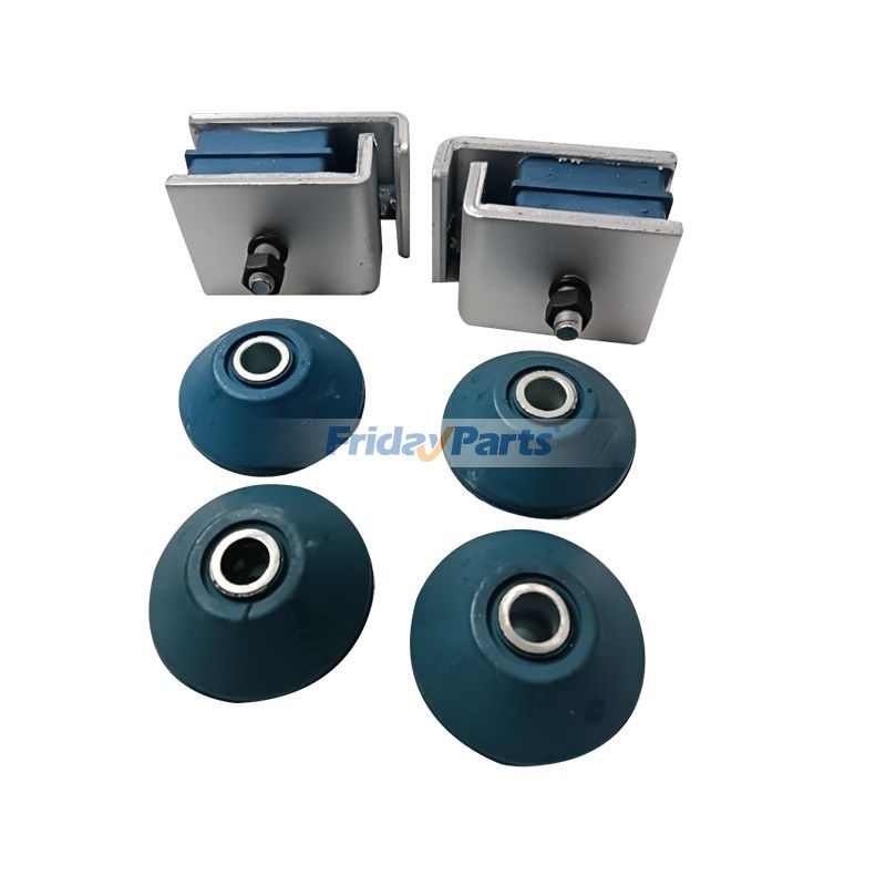 Coussinets en caoutchouc pour support moteur pour excavatrice Hitachi EX120-5 EX120-1 EX120-3