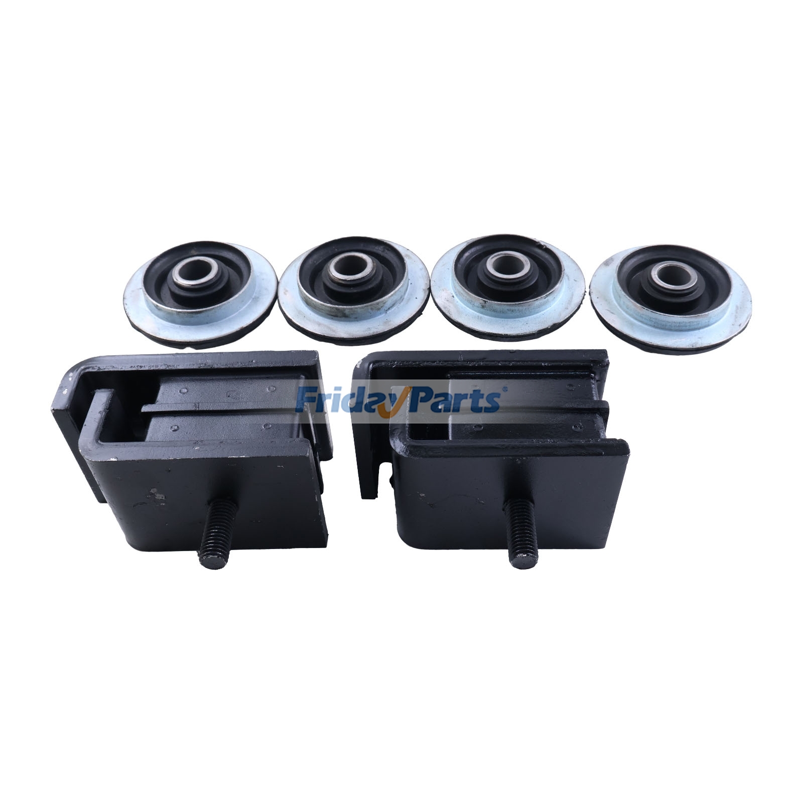 Pieds de montage en caoutchouc pour coussinets de protection Pour HITACHI