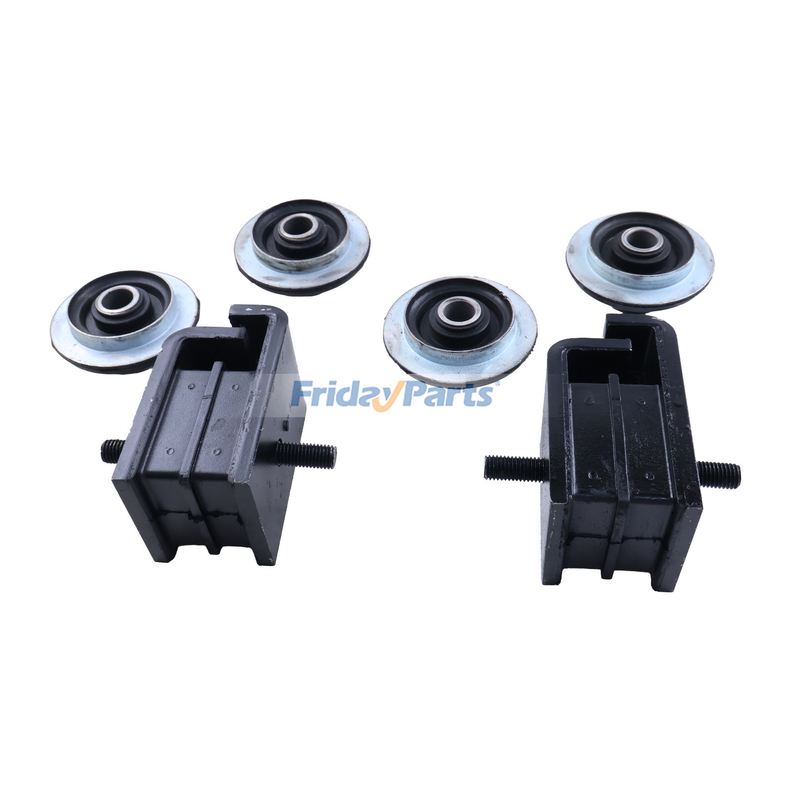 Pieds de montage en caoutchouc pour coussinets de protectionpour Pelle