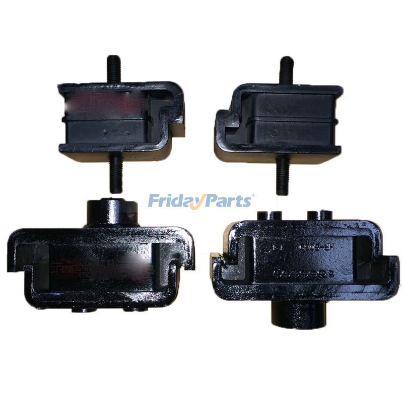 Pieds de coussin en caoutchouc pour support de moteur d'excavatrice Hitachi EX200-5