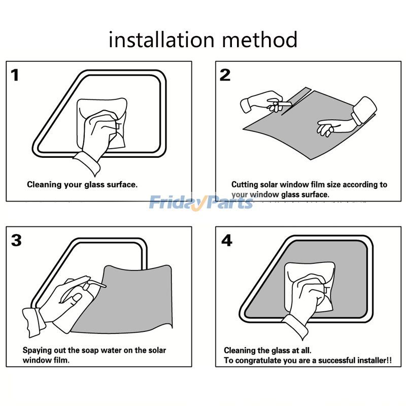 Film de protection isolant antidéflagrant en verre pour Komatsu Caterpillar Hitachi Volvo Doosan Daewoo Kobelco Hyundai Pour AUTRE MARQUE