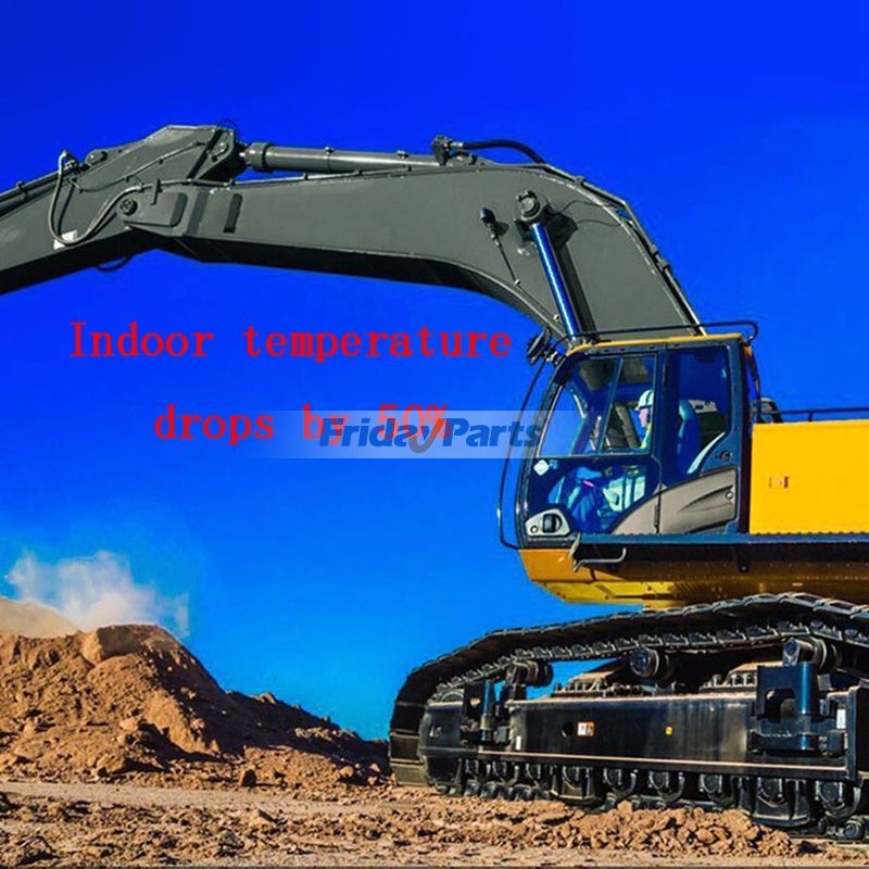 Film de protection isolant antidéflagrant en verre pour Komatsu Caterpillar Hitachi Volvo Doosan Daewoo Kobelco Hyundai de FridayParts