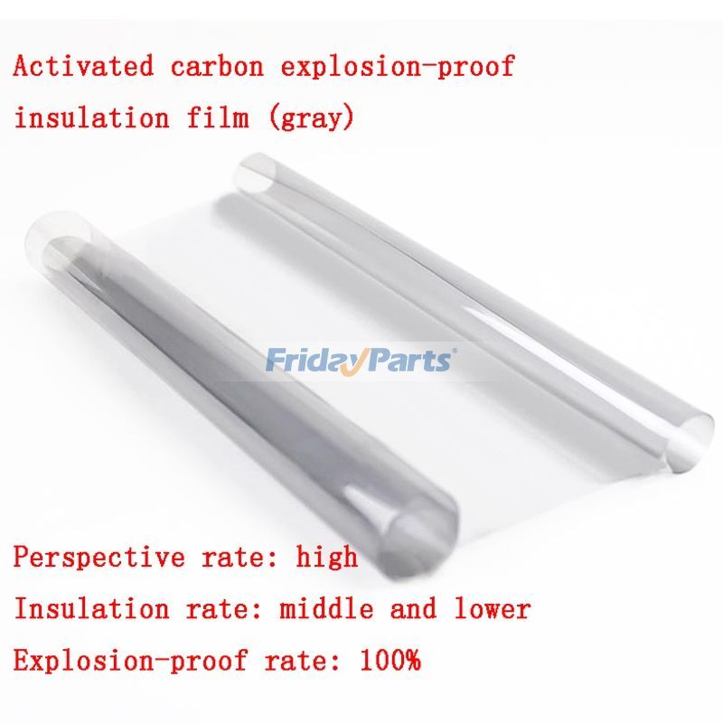 Film de protection isolant antidéflagrant en verre pour Komatsu Caterpillar Hitachi Volvo Doosan Daewoo Kobelco Hyundaipour Pelle
