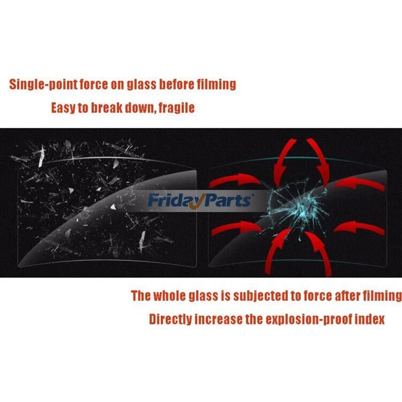 Film de protection isolant antidéflagrant en verre pour Komatsu Caterpillar Hitachi Volvo Doosan Daewoo Kobelco Hyundai pour Pelle Pour AUTRE MARQUE