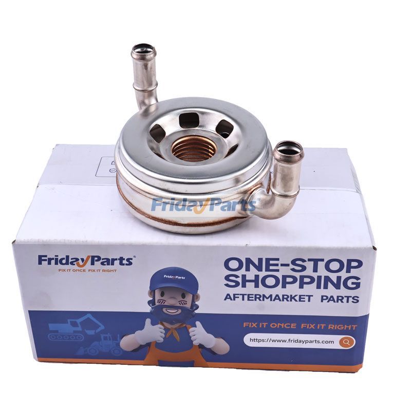 Exchanger Oil Cooler 7000716 for Kubota Engine V2607-DI-TE3B Bobcat Loader S160 S185 S205 S550 S570 S590