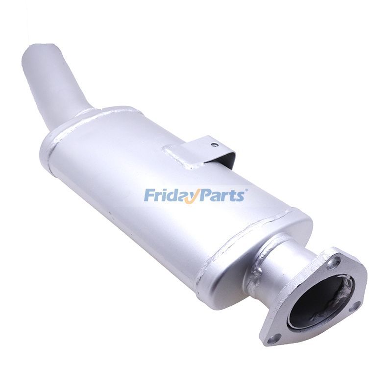 Auspuff Schalldämpfer Turbo 123/03963 für JCB Lader 3CX 3CXSM 4C 4CN 4CN444 4CX444 4CXSM444 214S 215S 217S 214-2 214-4 215-2 217-2