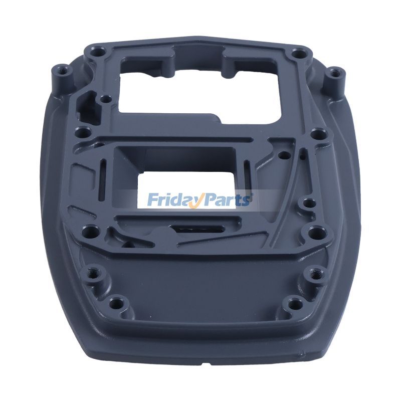 Plaque de collecteur de guidage d'échappement 6B4-41137-00 pour moteur hors-bord Yamaha 2T 15D 9.9 15HPpour