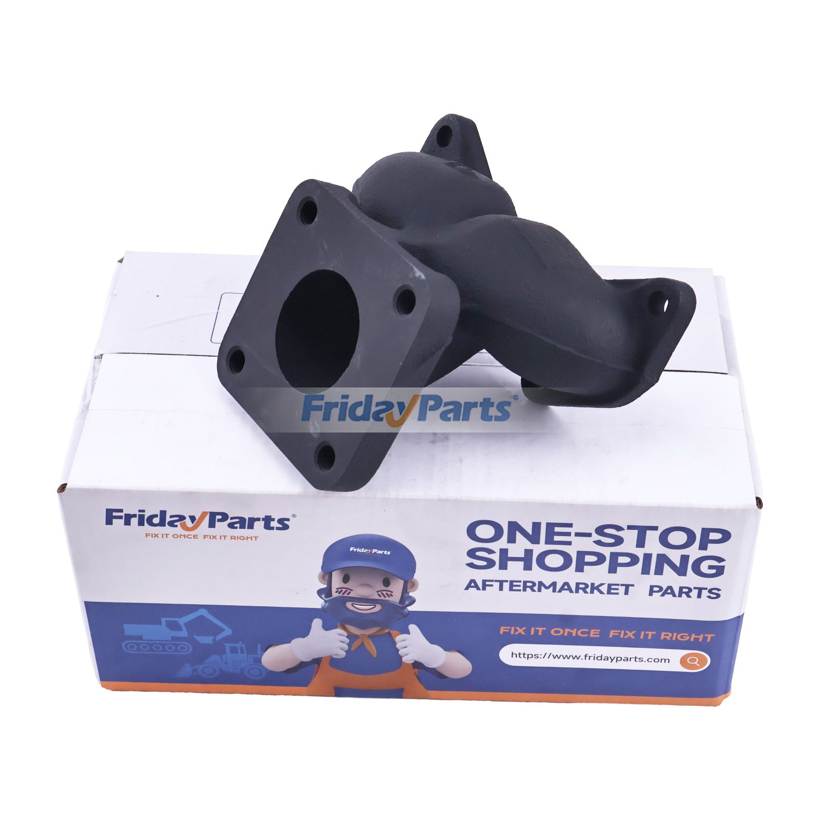 Exhaust Manifold 1G961-12310 for Kubota Engine Z602