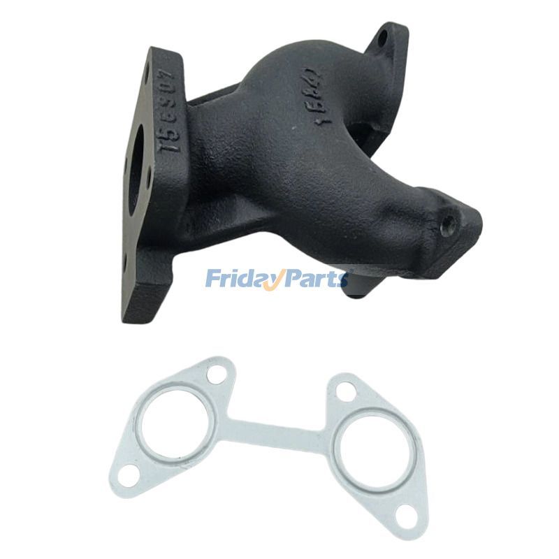 Colector de escape 4216223 con junta 4216060 para motor Kubota Z482 Z482-E4B Z482-E4B-TXRN-1 Cortadora de greens Jacobsen Eclipse 322