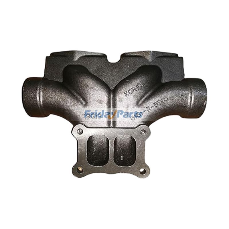 Exhaust Manifold 6151-11-5120 for Komatsu Engine S6D125-1R SAA6D125E-5 Excavator PC400-7 PC400HD-6LM PC400LC-6LM PC400LC-7