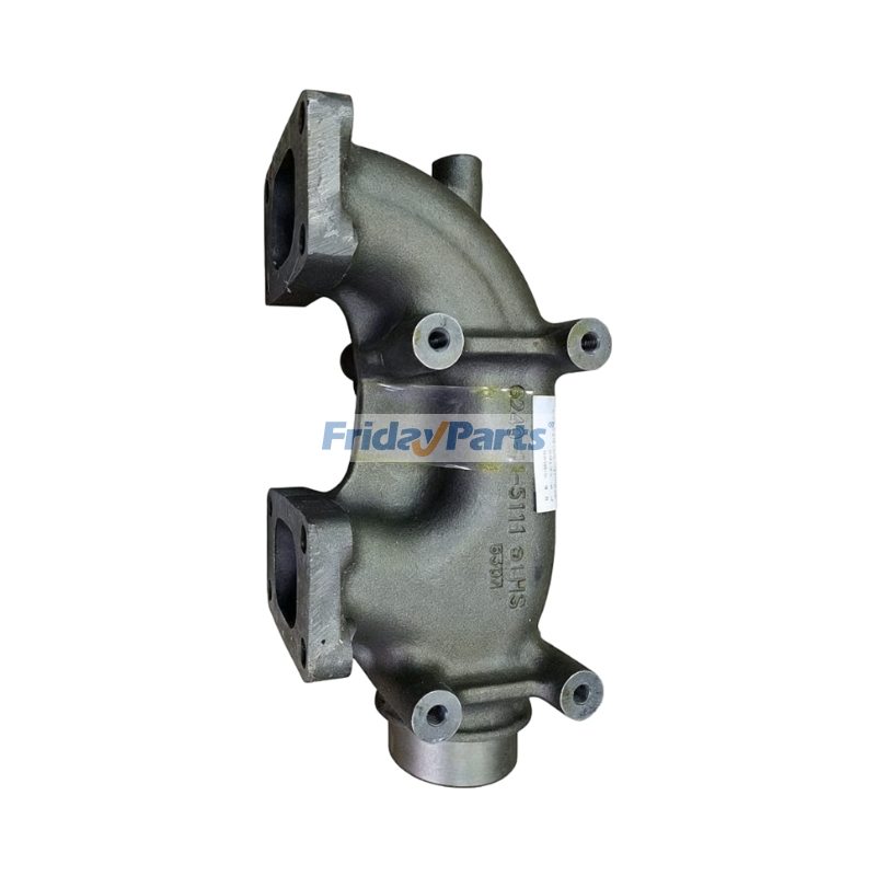 Abgaskrümmer 6215-11-5111 6215-11-5110 für Komatsu-Motor SA12V140 SAA12V140 Lader WA800-2L WA800-3E0 WA800-3LC WA900-1L WA900-3E0 WA900-3LC