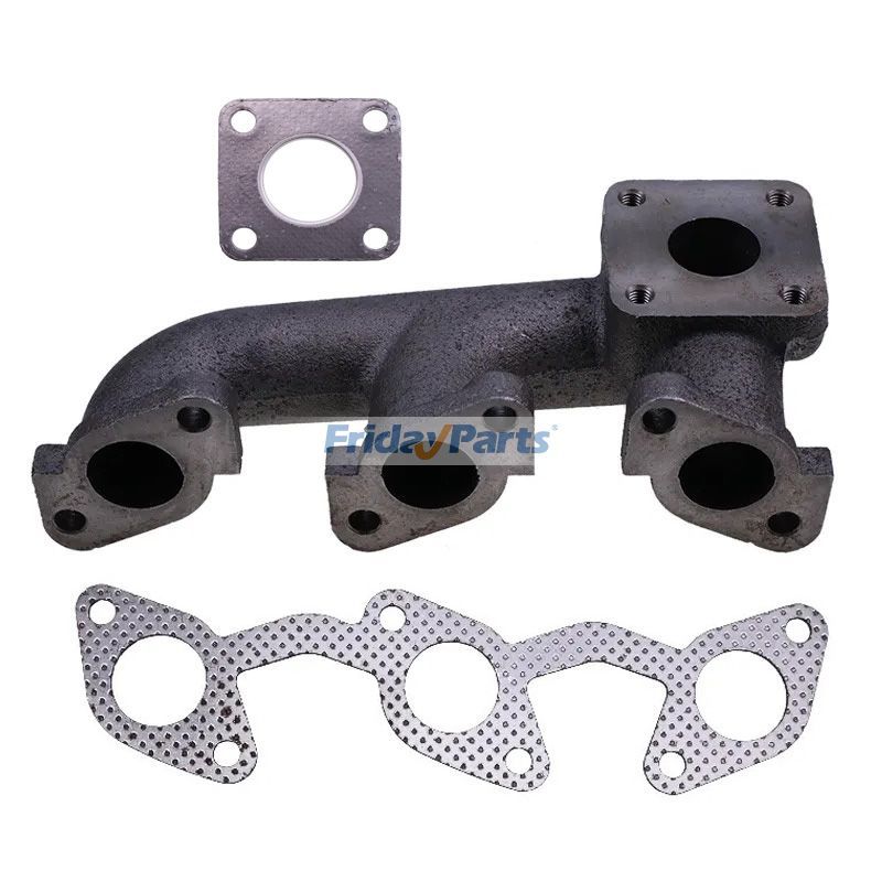 Exhaust Manifold 6598719 With Gasket 6685878 6575580 for Kubota Engine D1402 Bobcat Skid Steer Loader 643