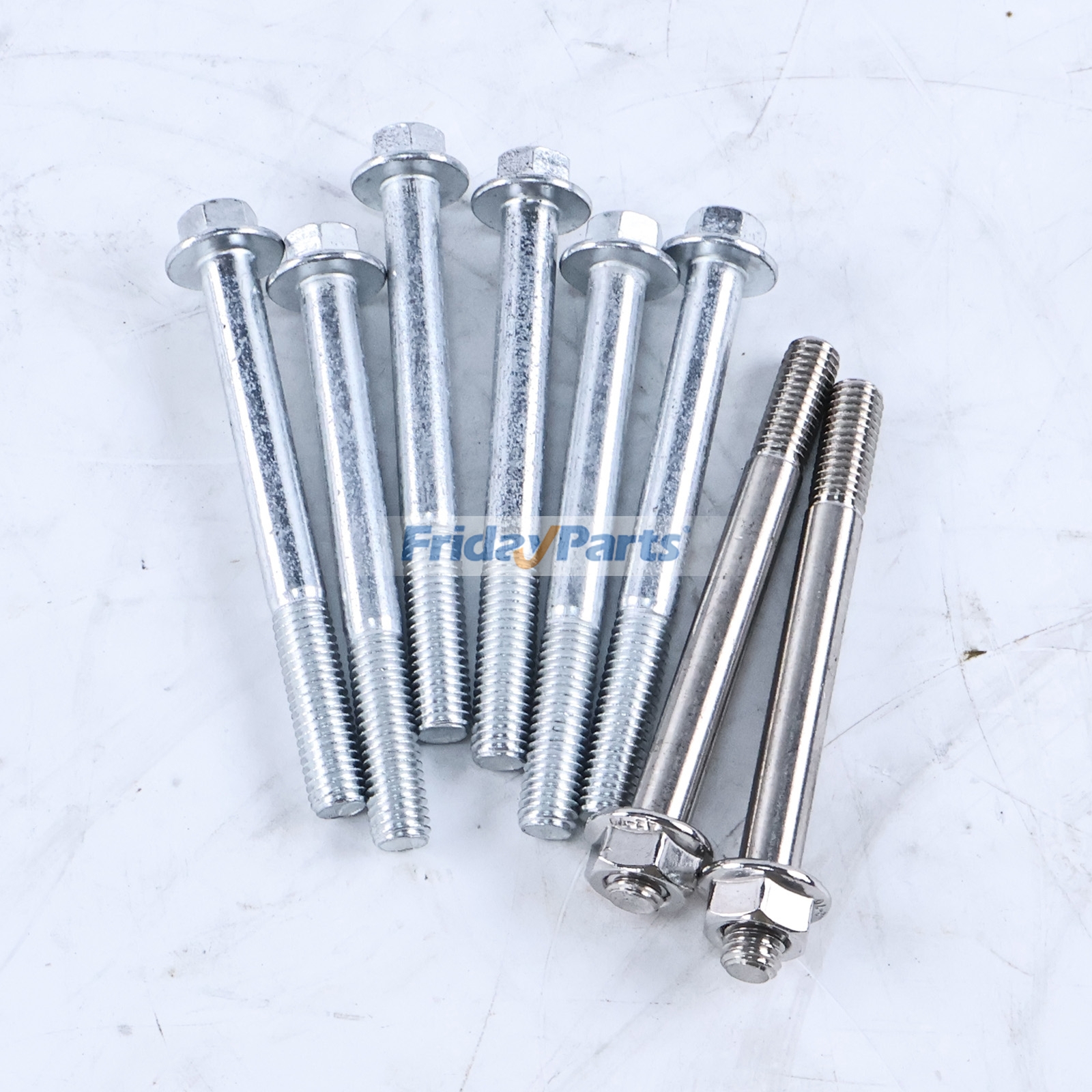 Exhaust Manifold Bolt Kit 194990-22050 26106-080402 26216-080402 for Yanmar Engine 4TNE84 4TNE88