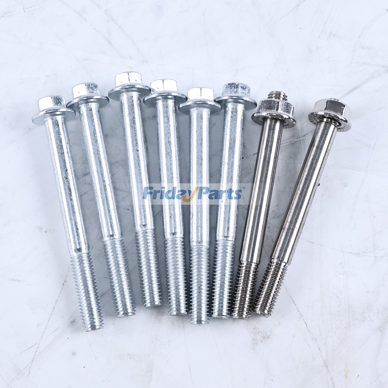 Motor  - Kit de parafusos do coletor de escape 194990-22050 26106-080402 26216-080402 para motor Yanmar 4TNE84 4TNE88