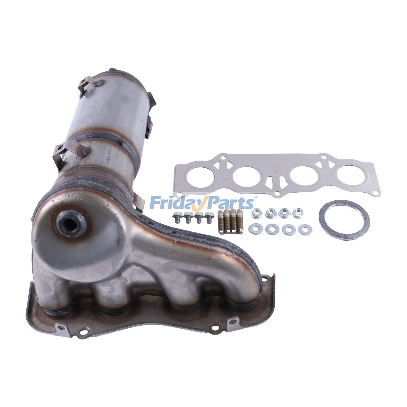 FridayParts Exhaust Manifold Catalytic Converter