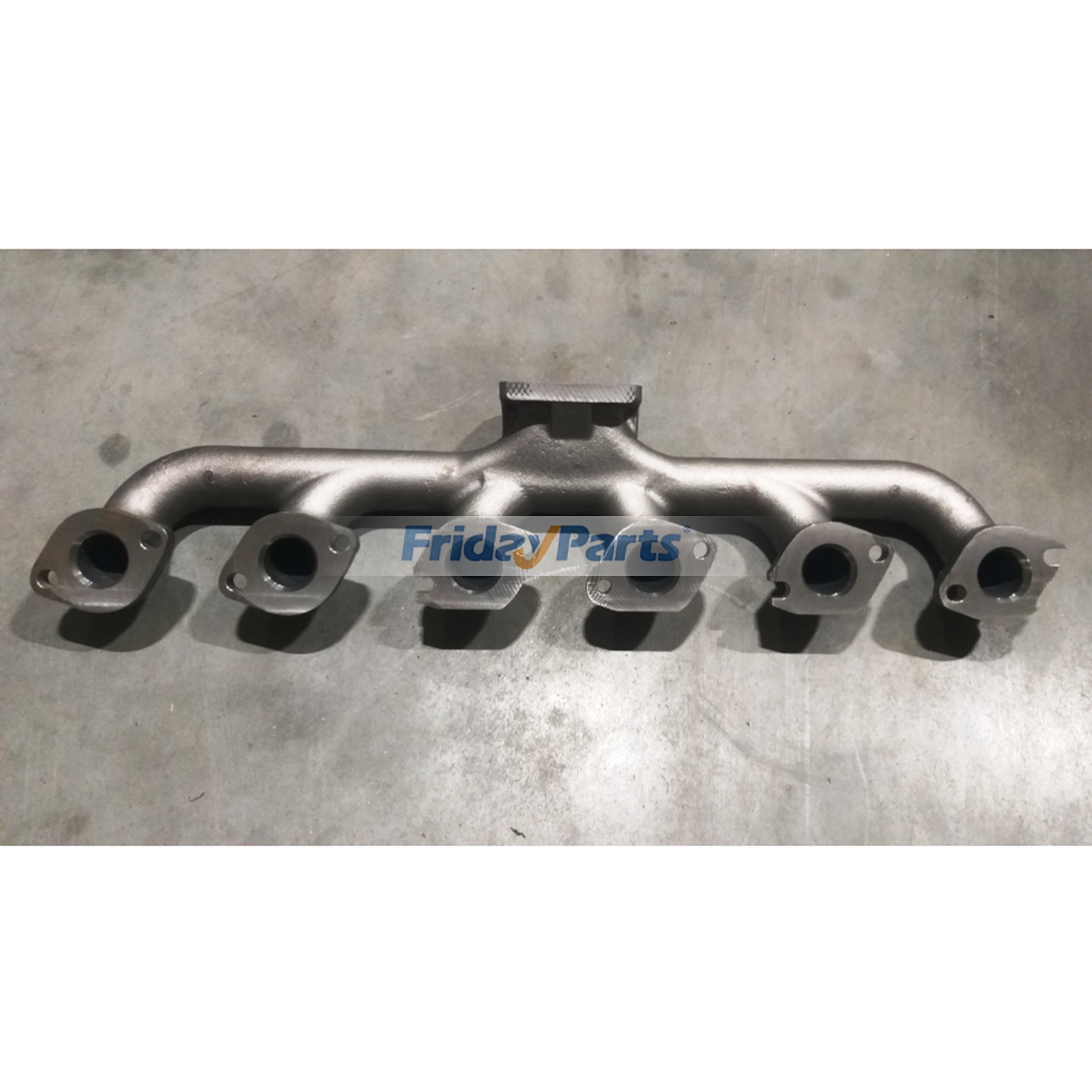 Coletor de escape DZ107752 para motor John Deere 6068HF157 6068TF157, escavadeira 270D, E240, E260, E300, carregadeira 524K-II 544K-II